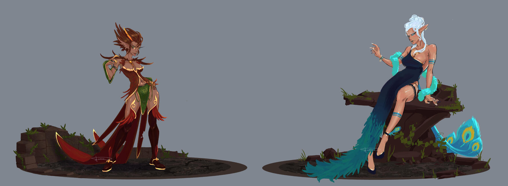 Harpyie &amp; Peacock